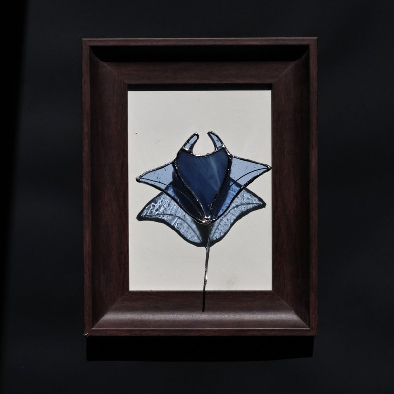 【体验】镶嵌玻璃一日体验 鬼蝠魟框中画 - 陶艺 - 玻璃 