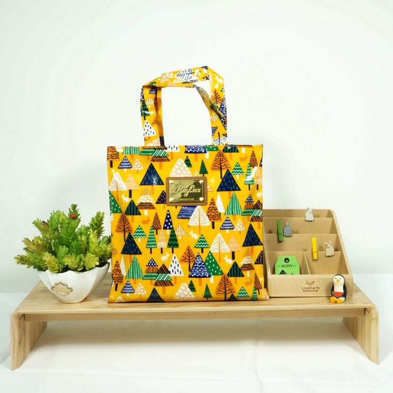 树林寻兔防水提袋 - 手提包/手提袋 - 防水材质 黄色