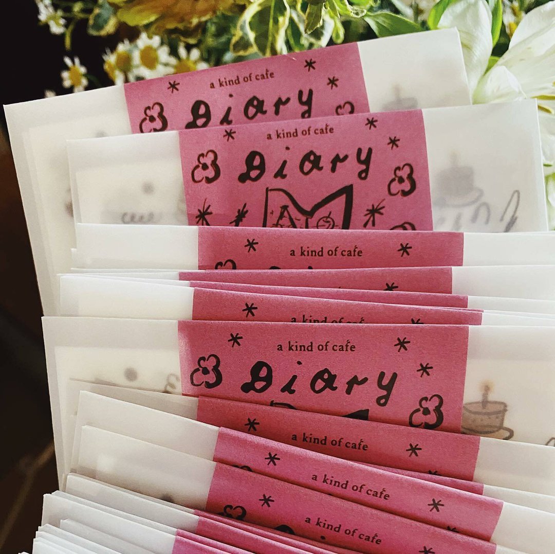 文具新品 / Diary转印贴纸三入组 - 贴纸 - 纸 多色