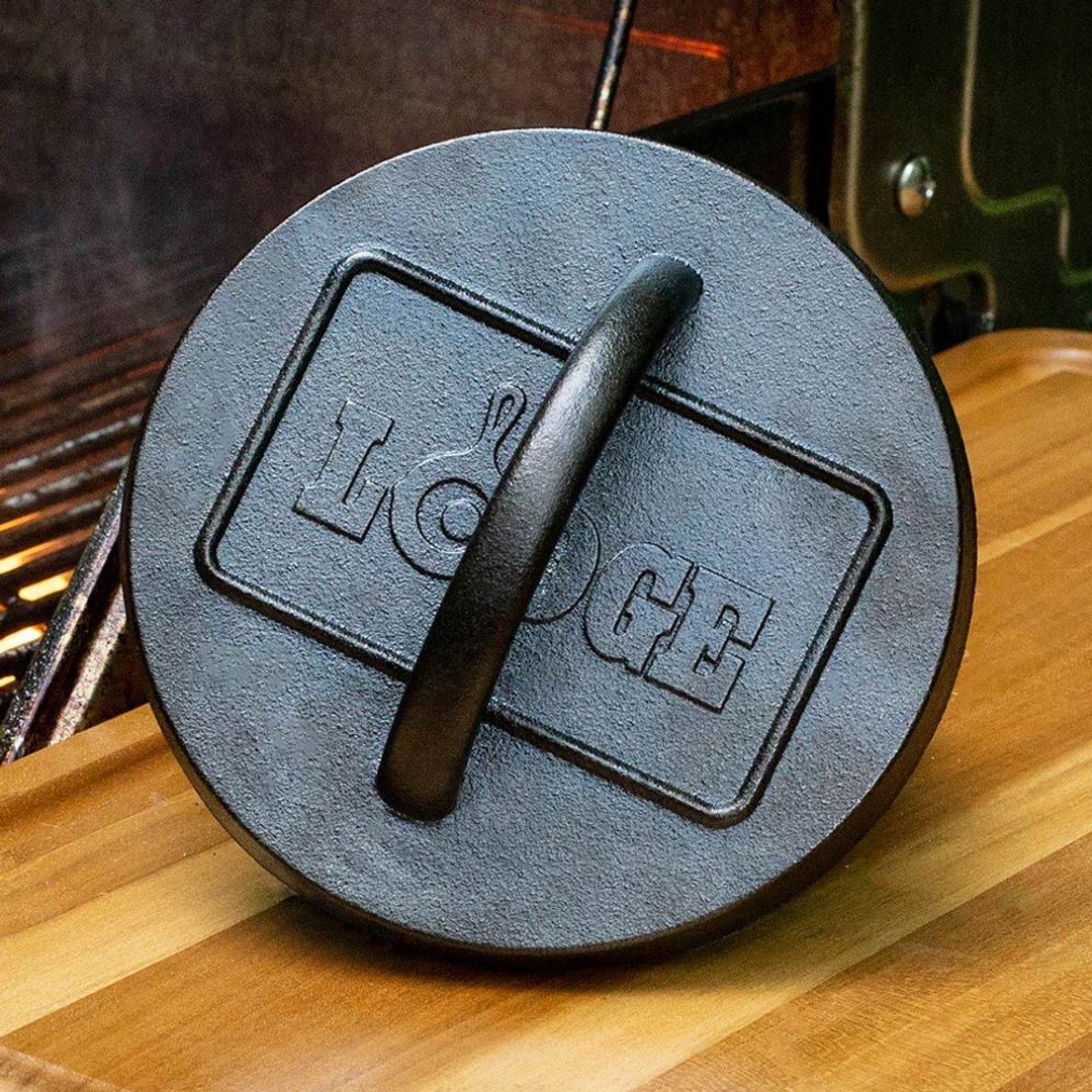 美国 LODGE 美国制圆形铸铁汉堡压肉板 L6BP - 其他 - 其他金属 黑色