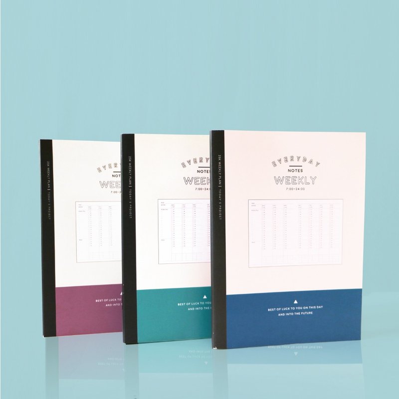 Ching Ching X 简单生活系列 CN-25106 25K 自填式周计划定页 - 笔记本/手帐 - 纸 