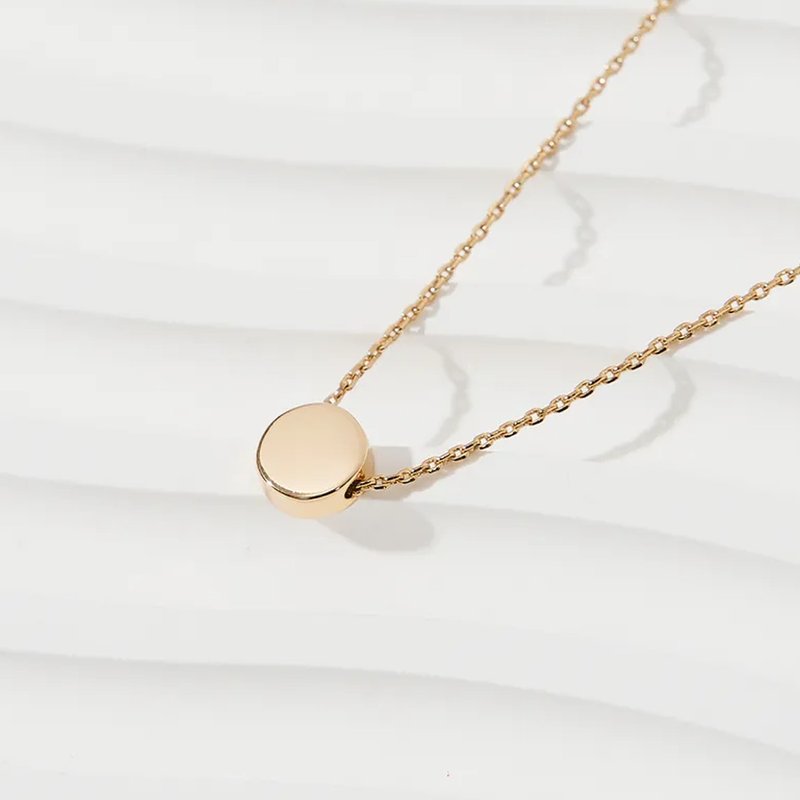 质感小豆项链(共三色) - 项链 - 铜/黄铜 金色