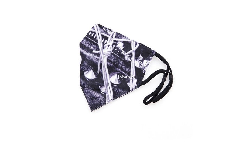 Johan Ku Mask - 012_Jubilee_02- 蚕丝内里布口罩/口罩套 - 口罩 - 丝．绢 黑色