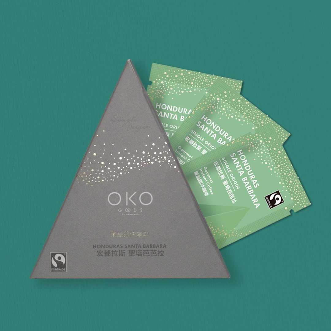 【生态绿 OKO】单品即冲咖啡_洪都拉斯圣塔芭芭拉8入 - 咖啡 - 新鲜食材 绿色