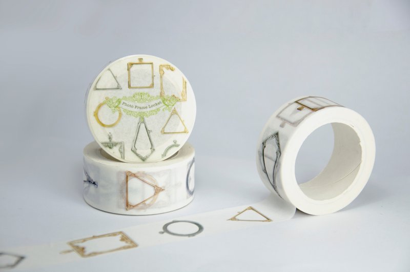 surenzhai食货志和纸胶带  日常系列-银相盒 - 纸胶带 - 纸 银色