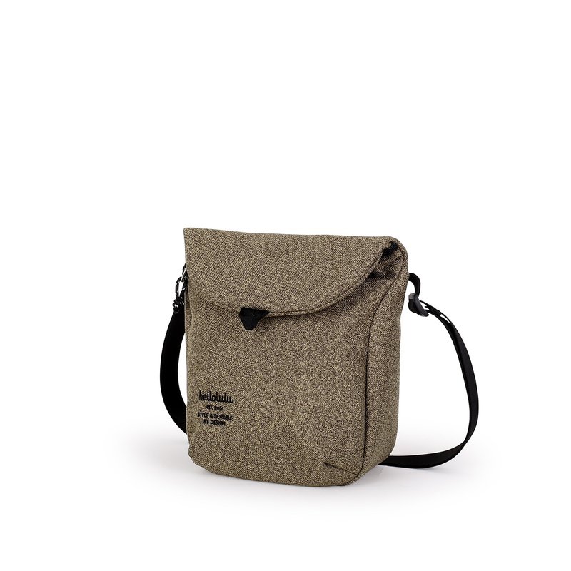 hellolulu | 防泼水斜背包 | DESI (亚麻黄) - 侧背包/斜挎包 - 聚酯纤维 黄色