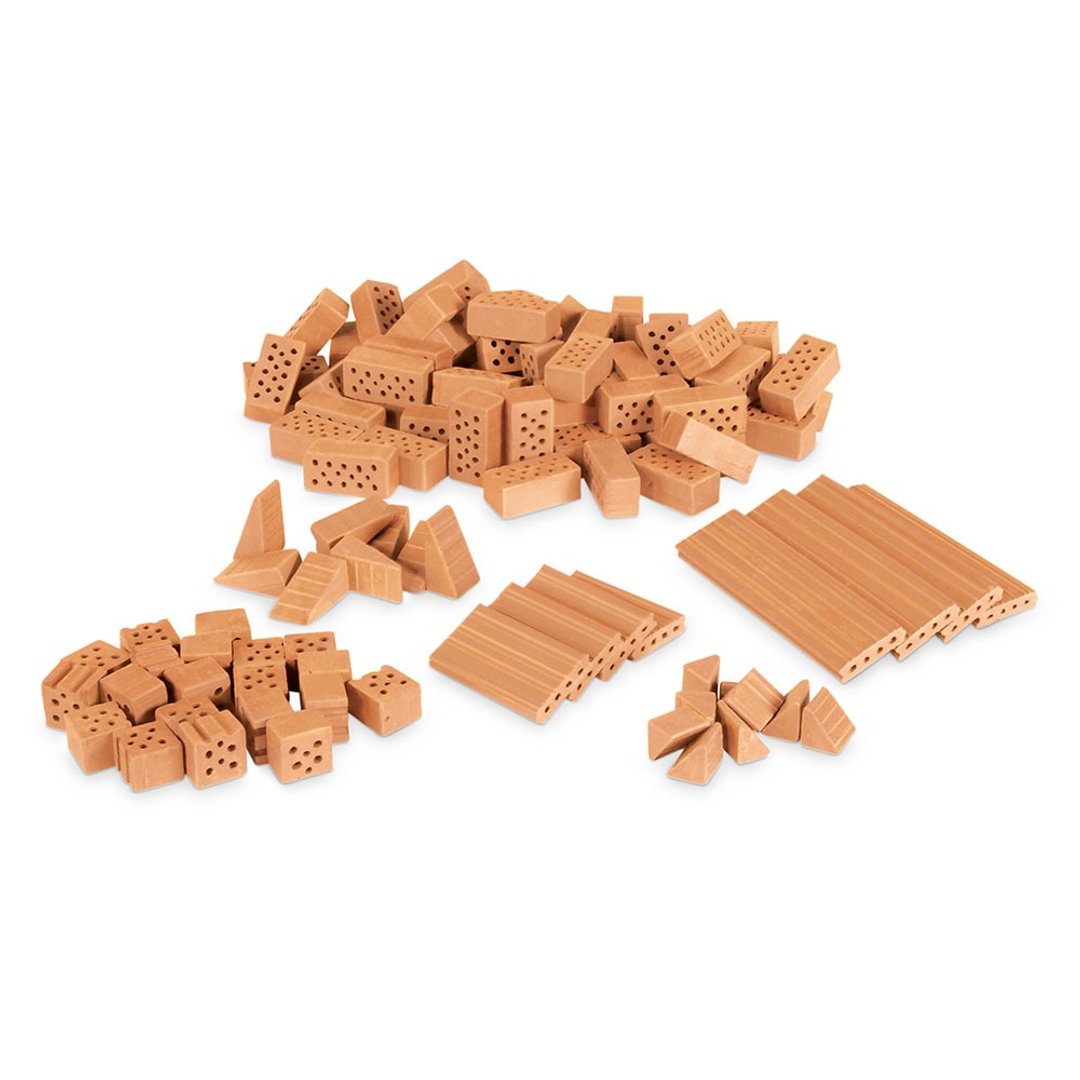 【德国teifoc】DIY益智砖块建筑玩具 综合砖块组 - TEI4090 - 零件/散装材料/工具 - 其他材质 红色