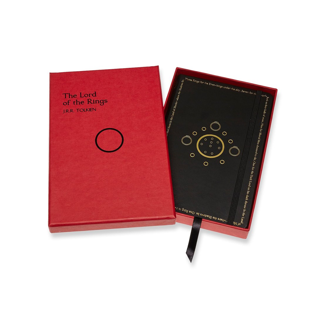 _勿上架_MOLESKINE 魔戒珍藏笔记本 - 横线红 - 笔记本/手帐 - 纸 红色
