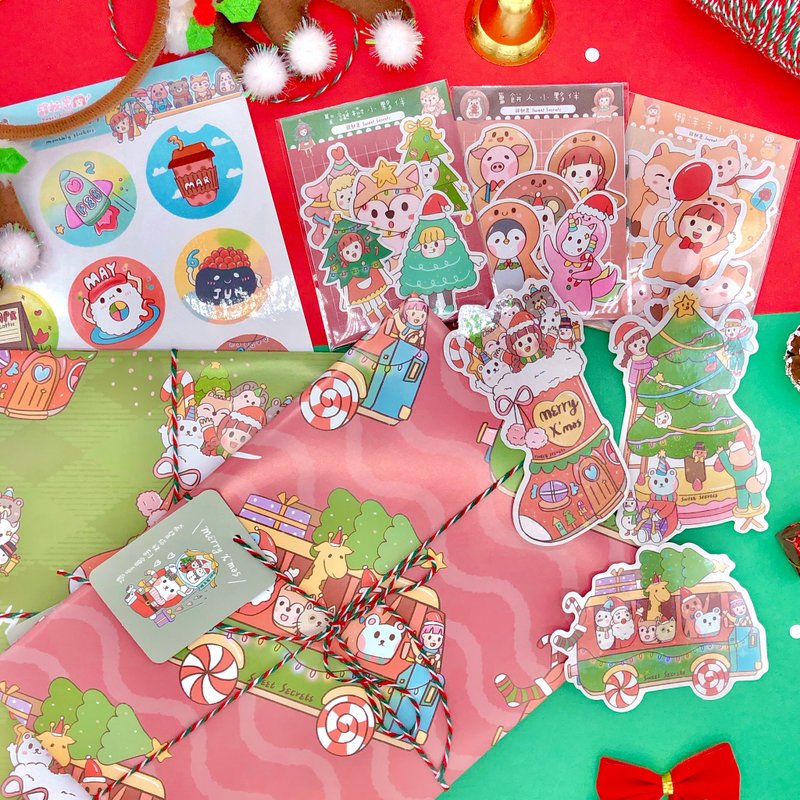 150-200交换礼物 黏黏贴贴纸组 - 卡片/明信片 - 纸 