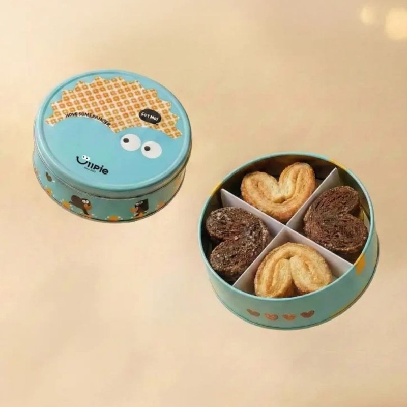 【UiiPie】蝴蝶酥礼盒 | 原味奶香X香醇可可 16入 - 零食/点心 - 其他材质 