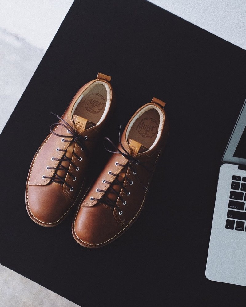 Muper Scamper original 褐色 - 男款靴子 - 真皮 咖啡色