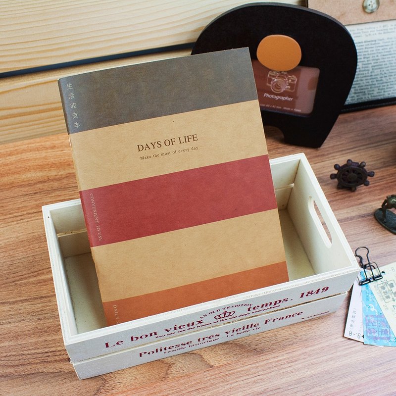 B6/32K生活收支本 - 笔记本/手帐 - 纸 卡其色