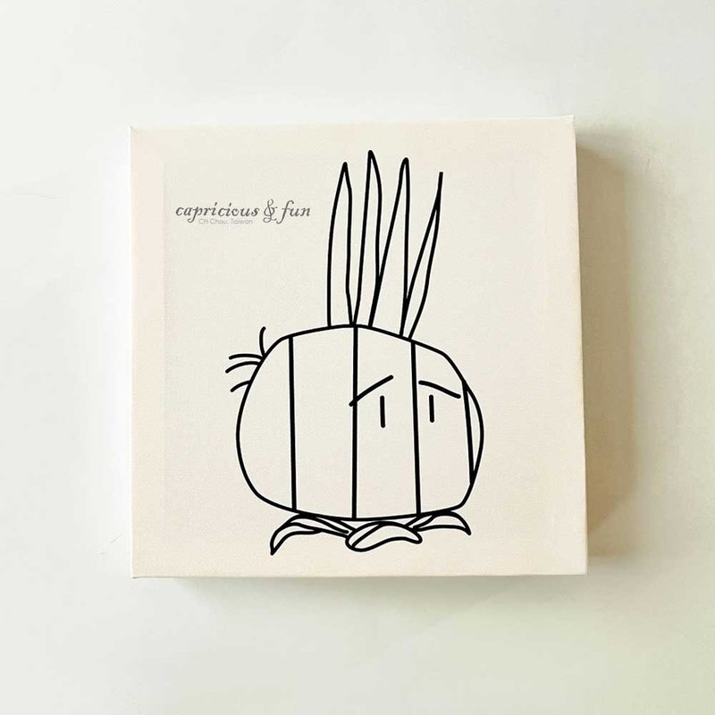 洋葱│无框画canvas print - 海报/装饰画/版画 - 木头 