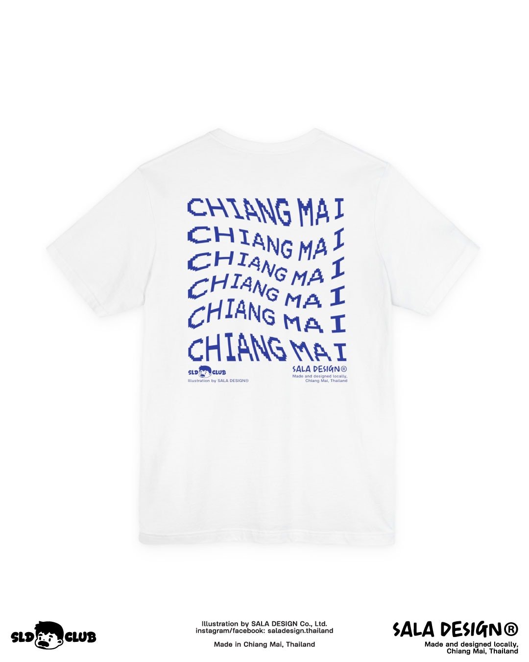 T-shirts Unisex, Handmade Screen Printed - Free Shipping - 男装上衣/T 恤 - 棉．麻 白色