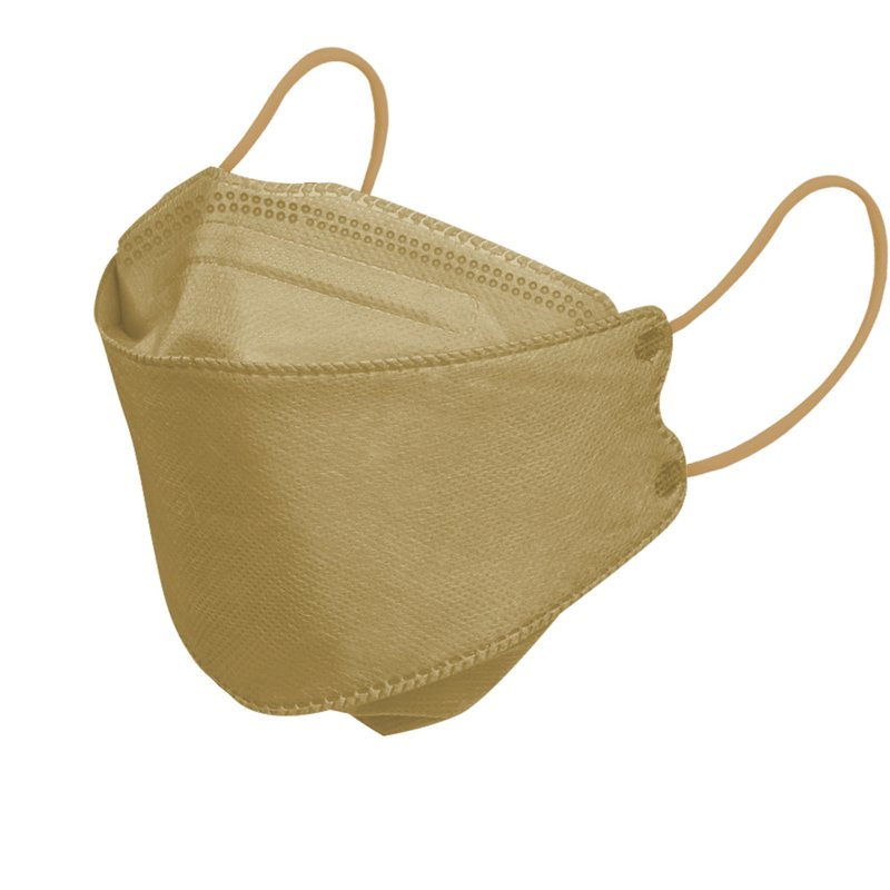 韩式4D医疗口罩 砂金10片装 - 口罩 - 其他材质 金色