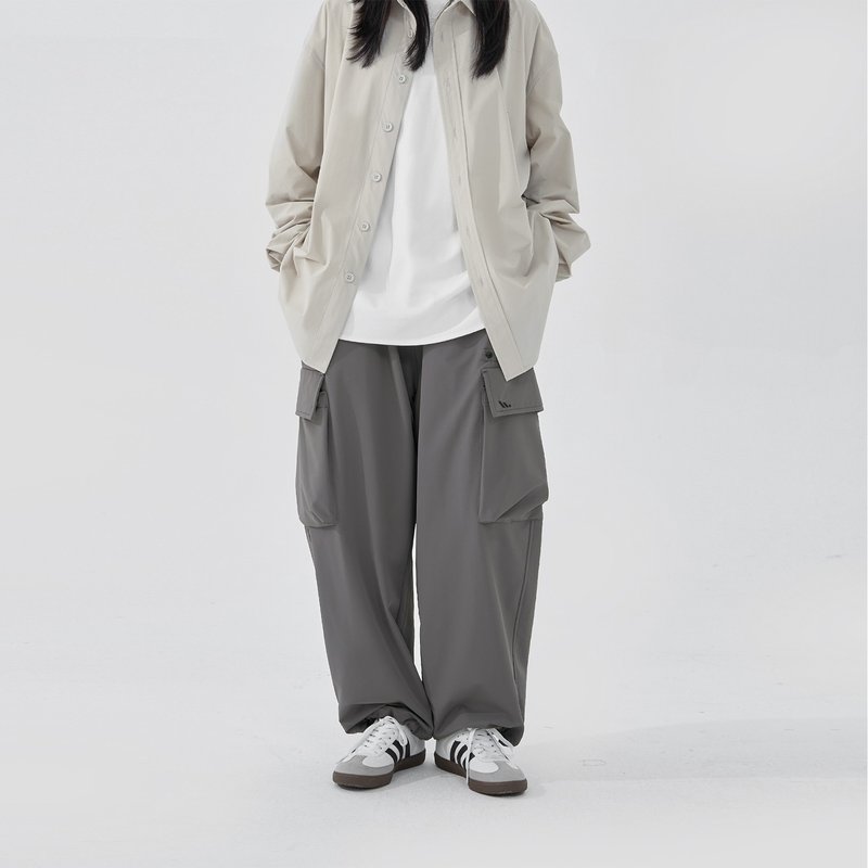 TopBasics Adventure Series 四口袋工装机能长裤 - 男士长裤 - 其他人造纤维 灰色