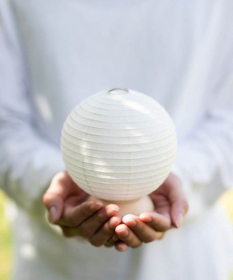 cocolan muji 豆丸 日本制 木质灯饰 台灯 小夜灯 气氛灯 交换礼 - 灯具/灯饰 - 木头 白色