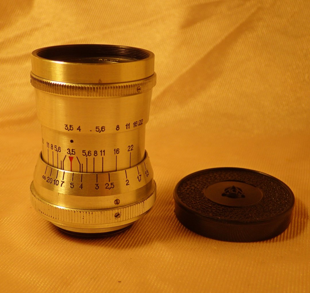 INDUSTAR-50 3.5/50mm 电影镜头 Kiev-16 相机 M27 支架远摄 - 相机 - 玻璃 