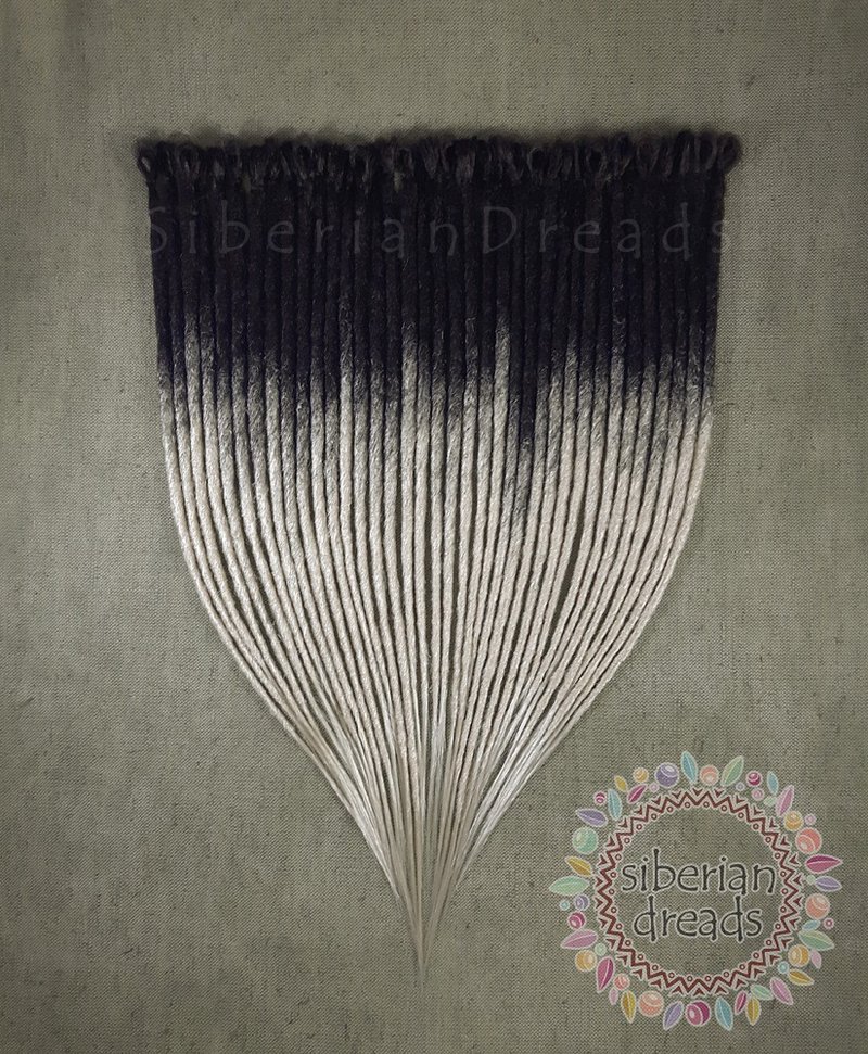 经典深棕色自然金发渐层钩针编织平滑发束 - 发饰 - 其他材质 金色