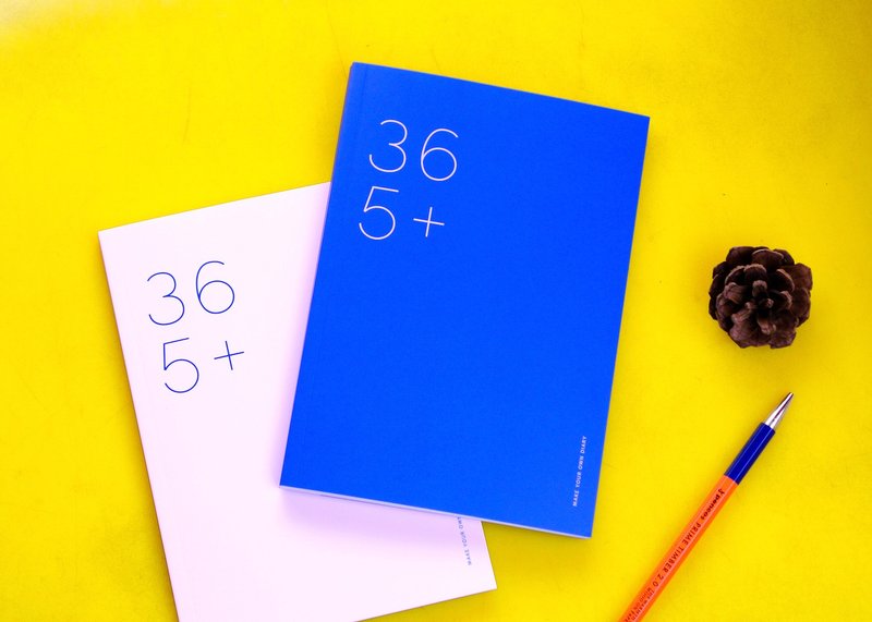 迪梦奇 365好好记Ⅶ v.2 [水手] - 笔记本/手帐 - 纸 蓝色