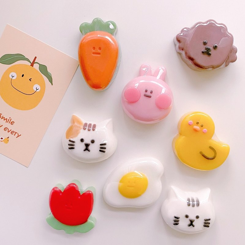 韩国原创设计模具 台湾制作 超可爱手工皂 - 肥皂/手工皂 - 其他材质 