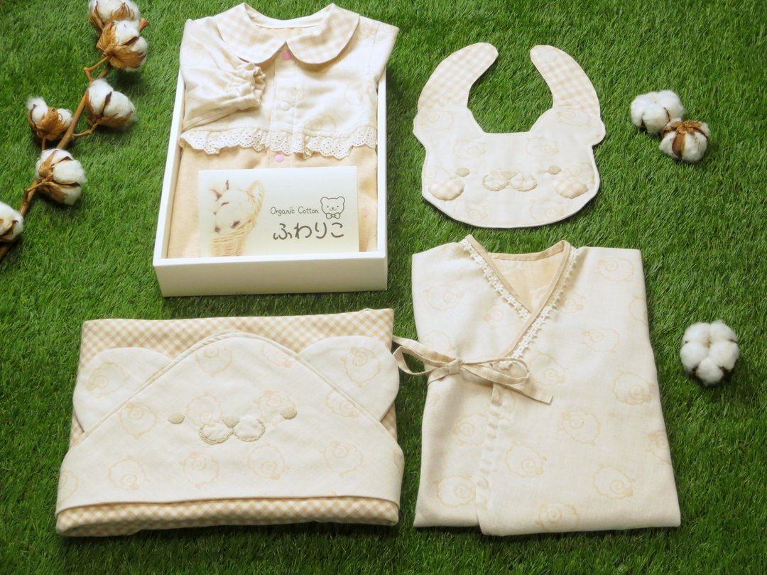 Baby gifts gift set style, underwear, two-way all-swaddling clothes - 其他 - 棉 卡其色