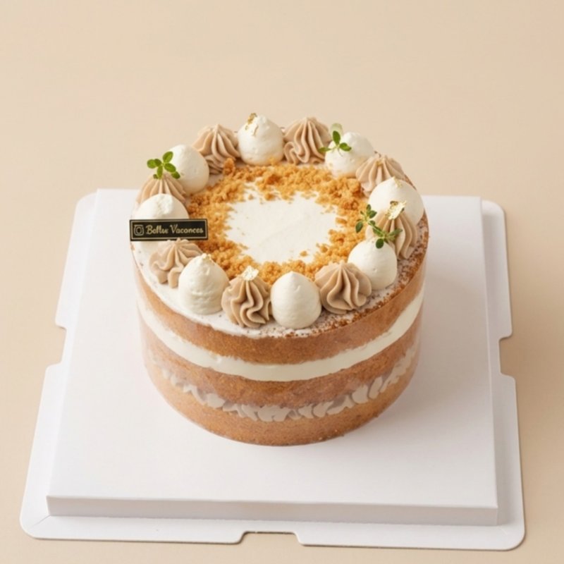 手焙芋泥布丁裸戚风 限面交 新竹以北可 Lalamove 直送 - 蛋糕/甜点 - 新鲜食材 多色