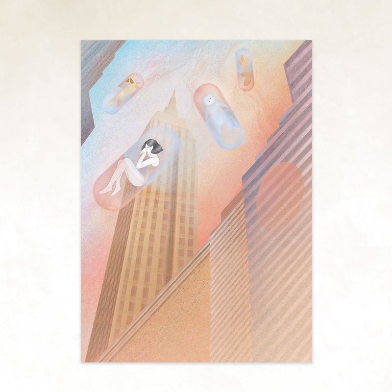 游纪 ⁄  7月 / 画卡 - 卡片/明信片 - 纸 多色