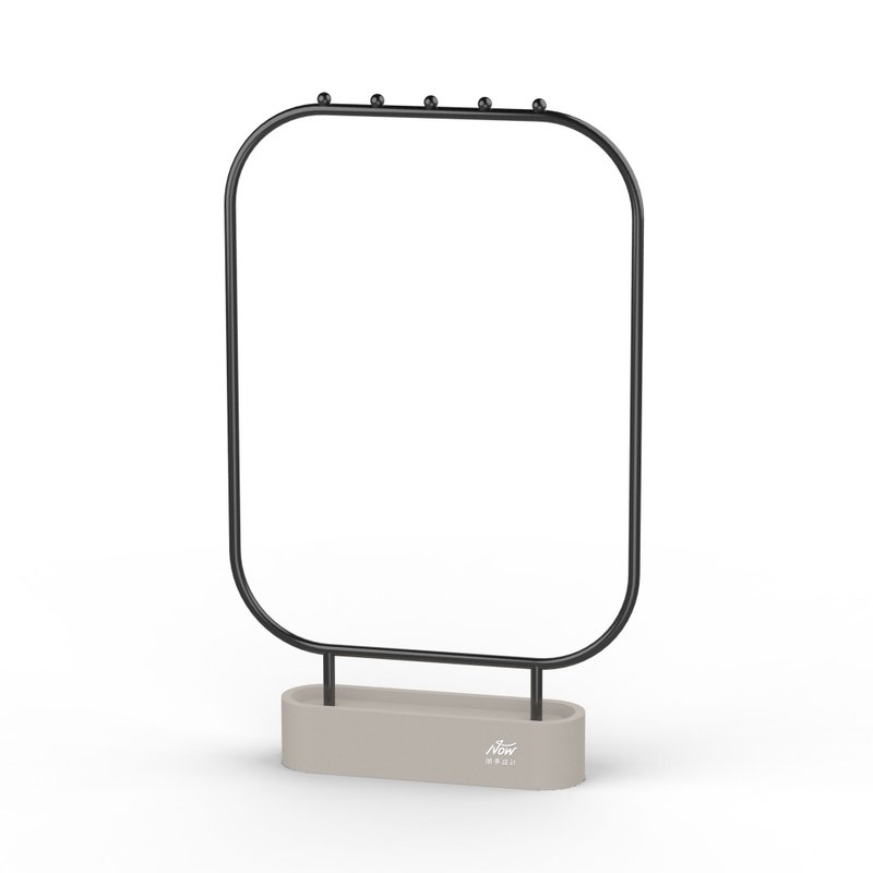 笔挂架 (水泥底座) - 笔筒/笔座 - 其他金属 黑色