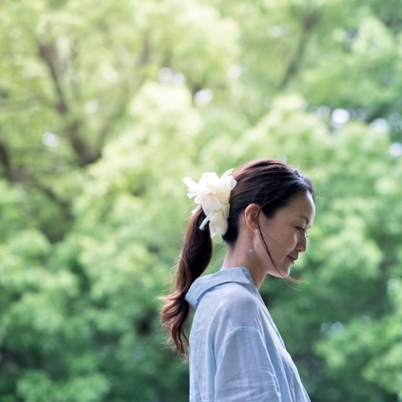 蒲公英 | 彩色盛开编织发圈 - 发饰 - 其他材质 黄色