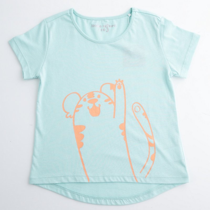 老虎纯棉T - 童装上衣 - 其他材质 