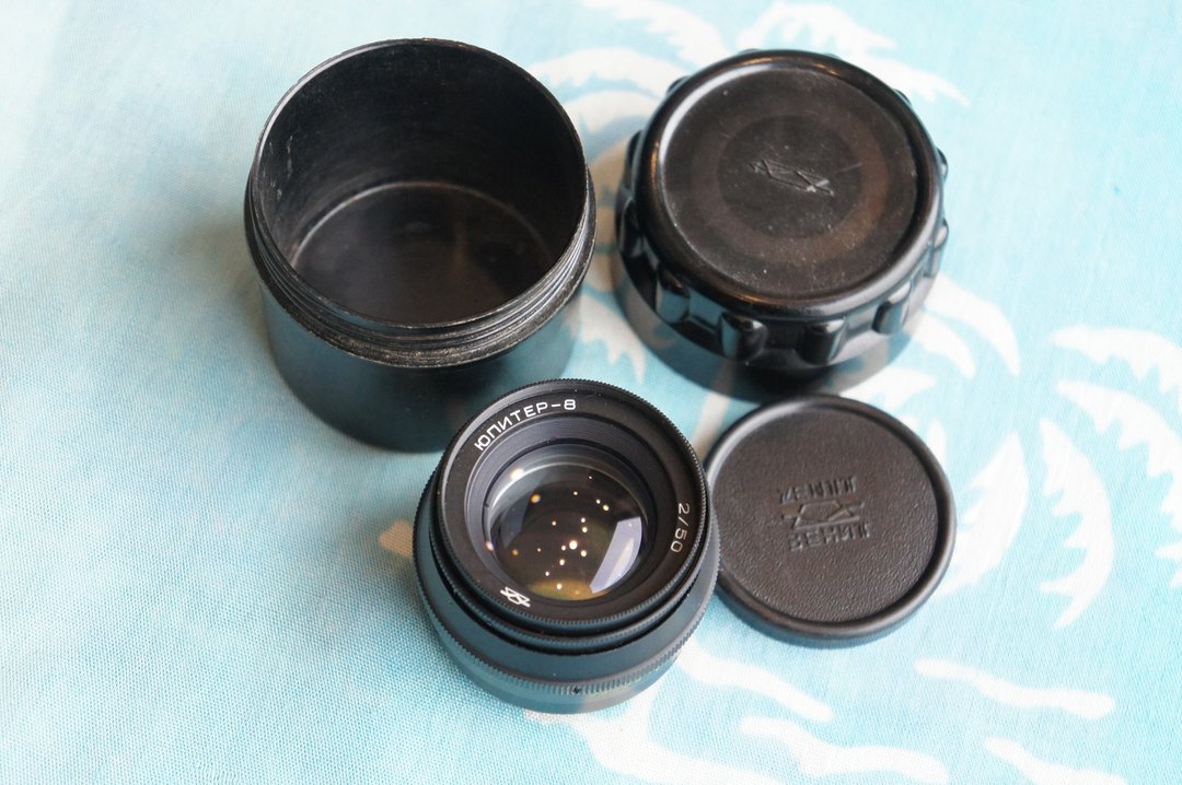 JUPITER-8 50mm f2 镜头 M39 LTM Leica Zorki Sonnar Micro 4/3 - 相机 - 其他材质 