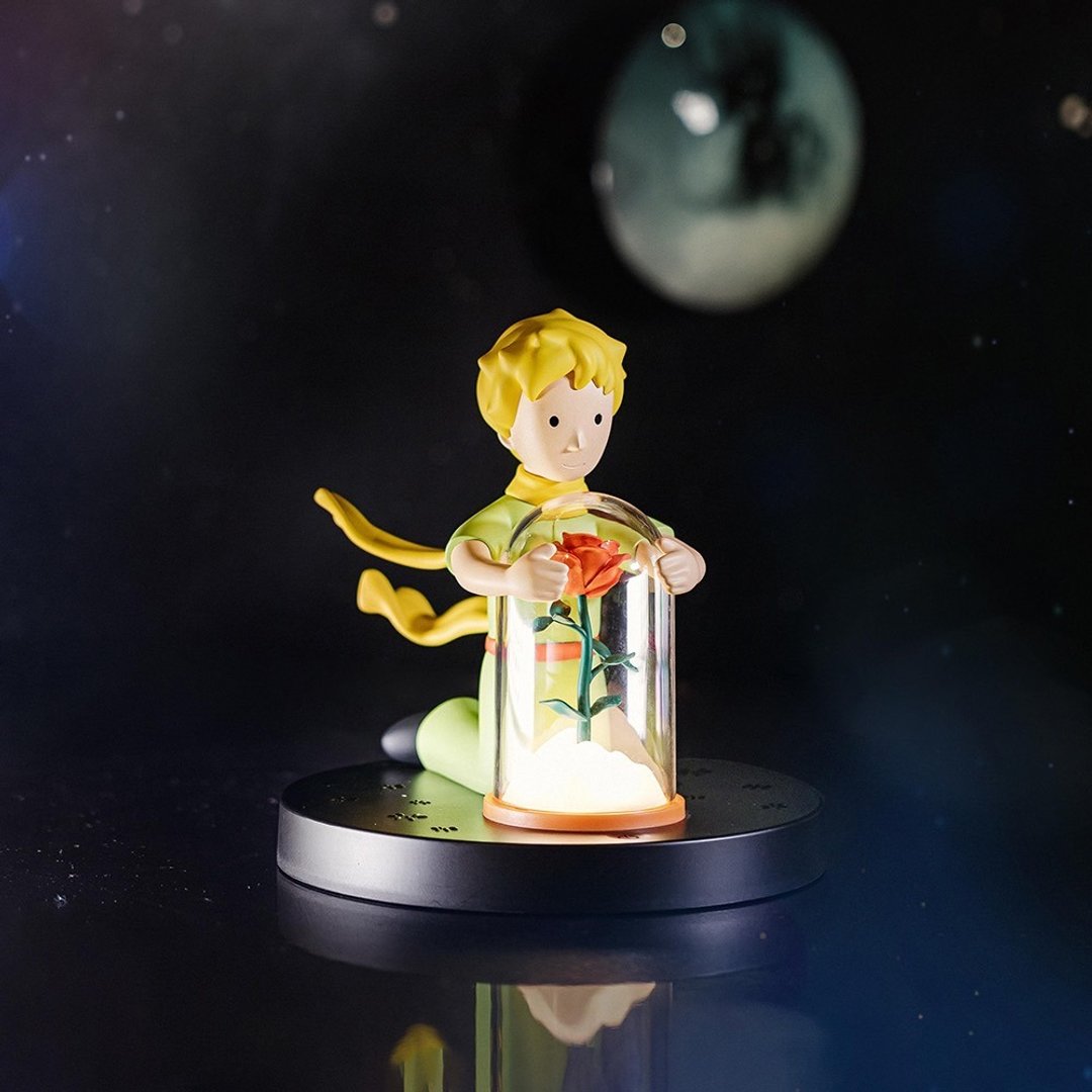 VIPO 小王子造型夜灯-玫瑰的守护者 - 玩偶/公仔 - 塑料 多色