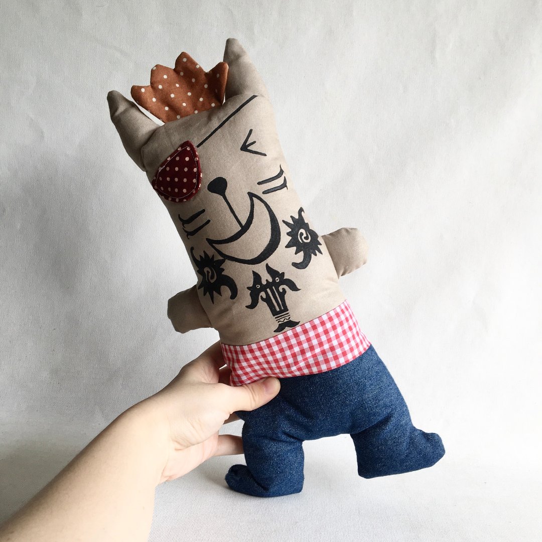 Homycat cowboy (crossover iban tattoos) - 玩具/玩偶 - 其他材质 