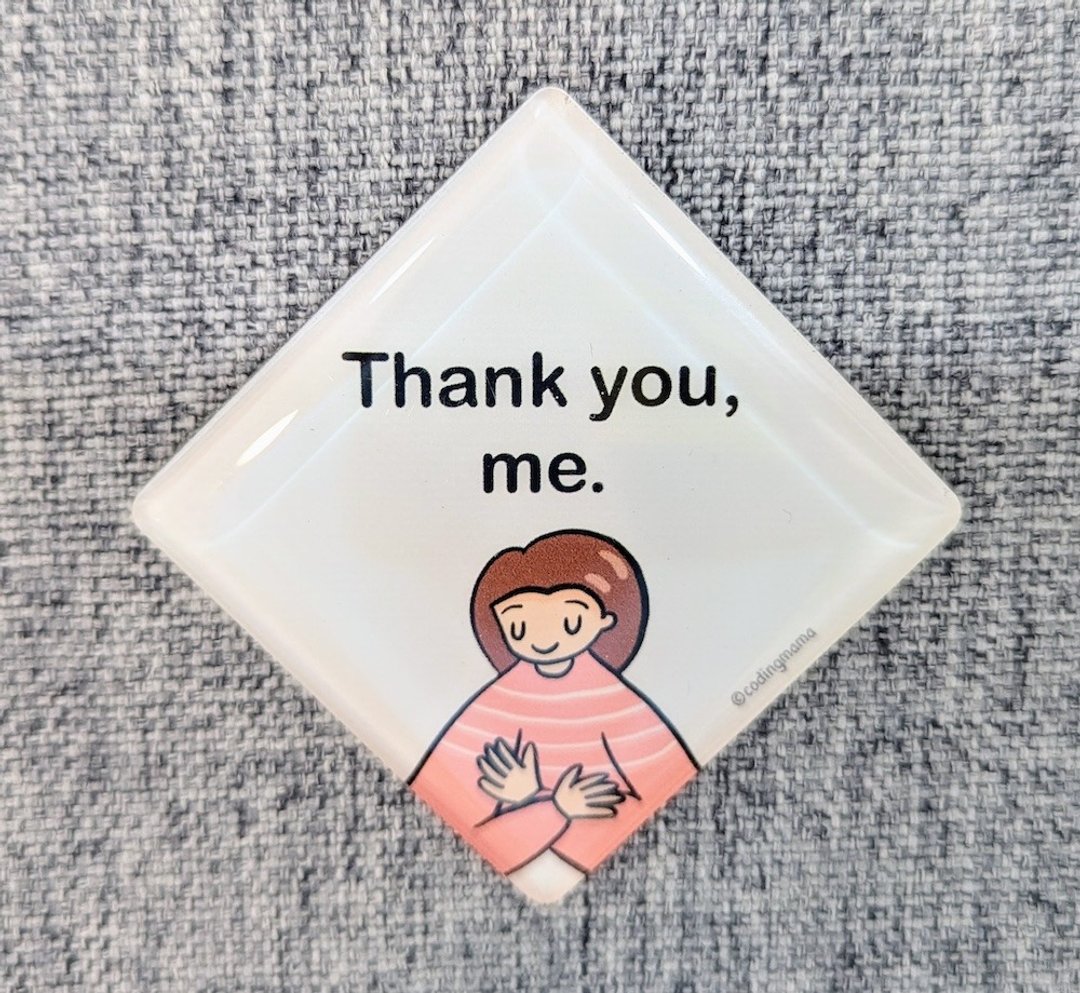 心语磁铁 - Thank you, me. - 冰箱贴/磁贴 - 压克力 
