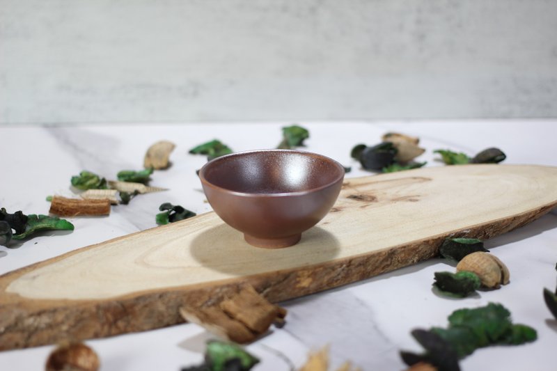 【送礼好物】60ml 柴烧 天然落灰 茶杯 莺歌名家叶敏祥作 - 茶具/茶杯 - 瓷 