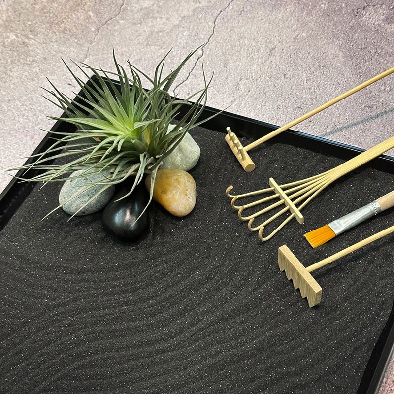 枯山水禅绕画 / 彩虹奇石 /招财 / 开运 / 摆饰 - 摆饰 - 其他材质 