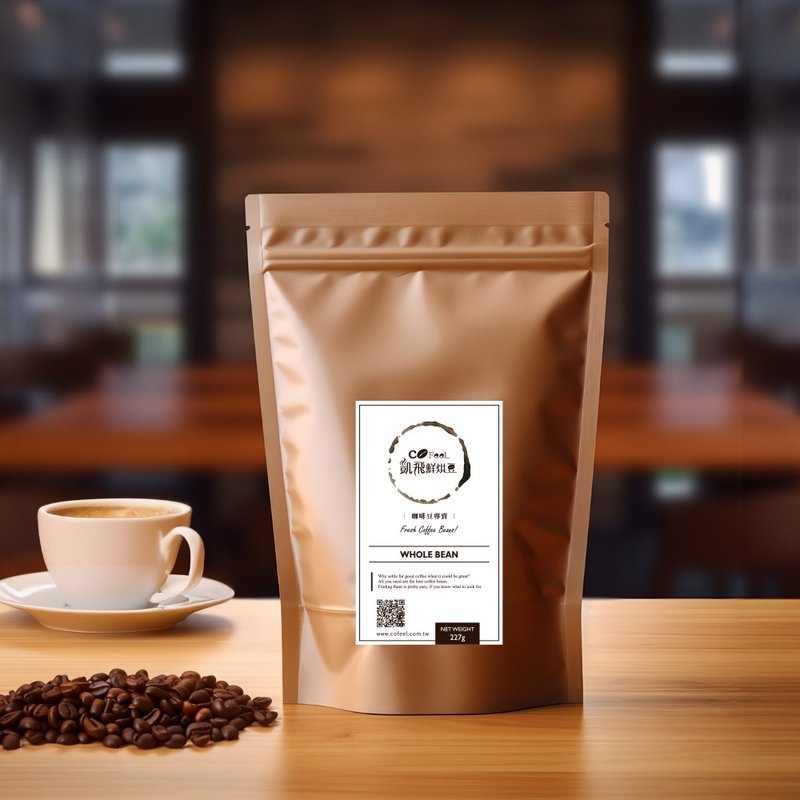 CoFeel凯飞 特调酒香花神│中焙│咖啡豆│半磅│一磅 - 咖啡 - 其他材质 咖啡色