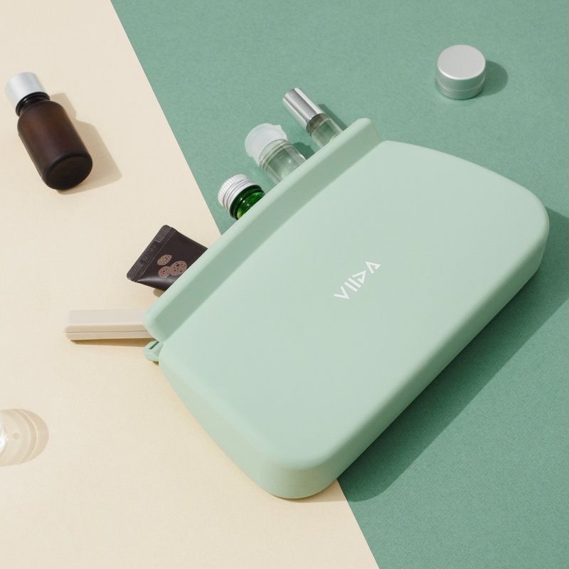 Chubby防水收纳袋(XL) | 你的专属行动整理师 - 化妆包/杂物包 - 硅胶 绿色