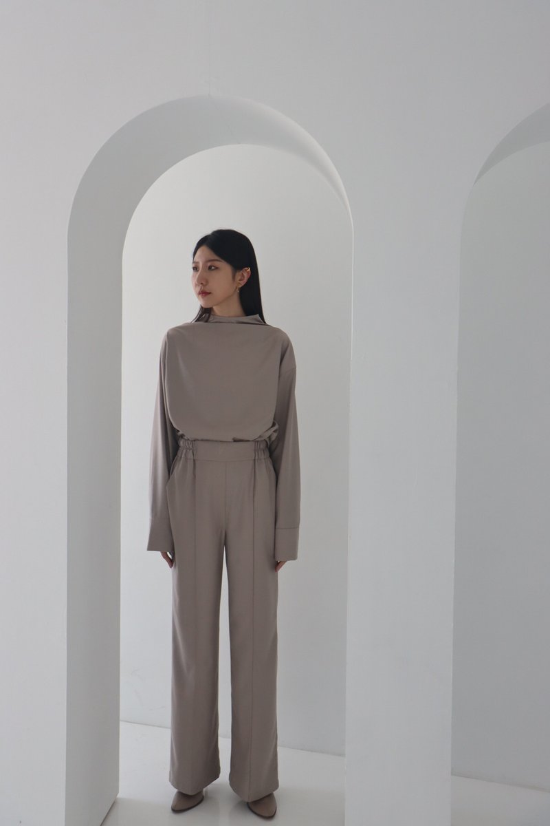 Embroidered Transformable Co-ords - Pants - 女装长裤 - 其他材质 