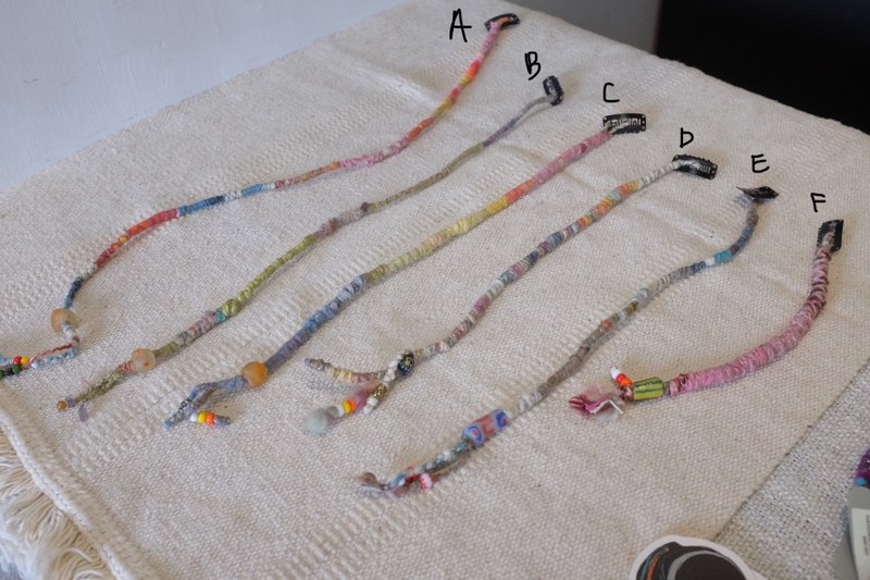 编发穿戴式 脏辫发片 Hair Wrap Clip (多色) - 发饰 - 羊毛 多色
