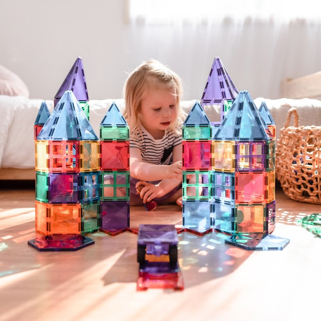 澳洲Connetix彩虹磁力积木-超级豪华组(212pc) 幼儿玩具 玩具 - 玩具/玩偶 - 塑料 