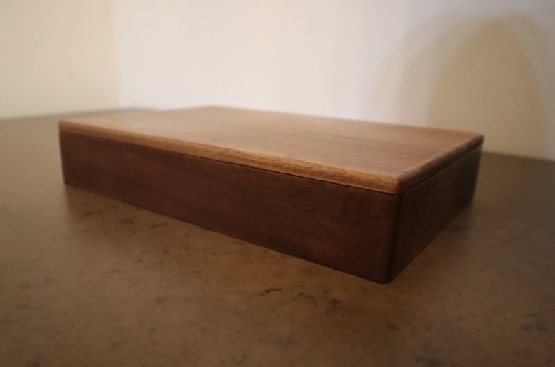 胡桃木钢笔笔盒手工制作单层收纳笔盒 - 其他家具 - 木头 