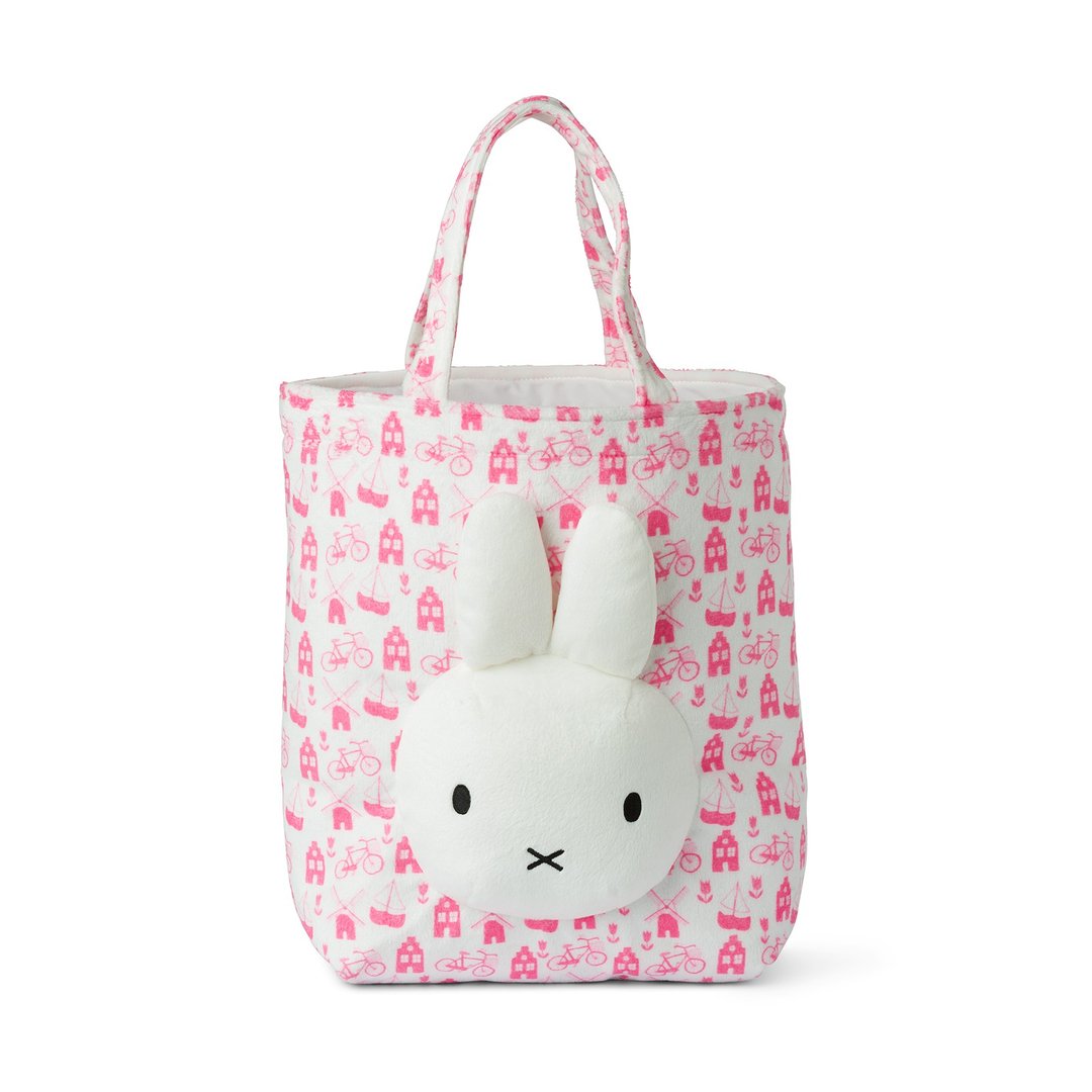 Bon Ton Toys | Miffy 米飞兔 手提包/购物袋 粉红 28cm - 手提包/手提袋 - 其他材质 粉红色