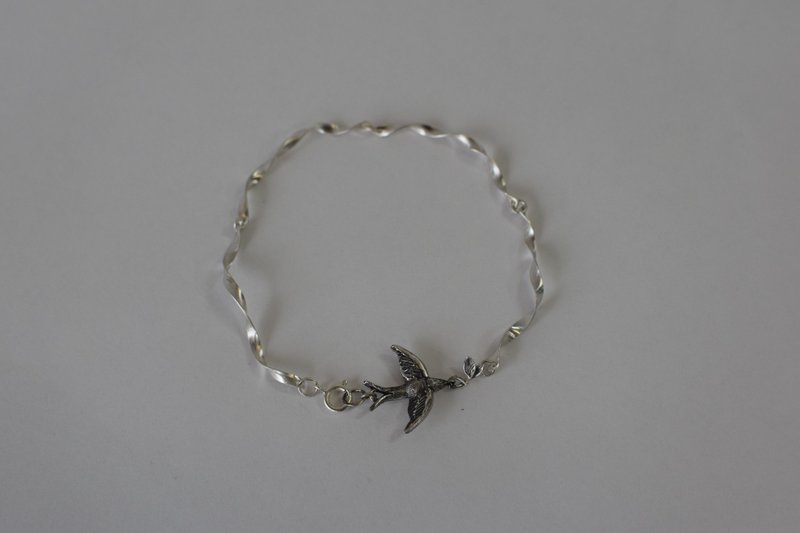 鸟手链 - 手链/手环 - 其他金属 银色