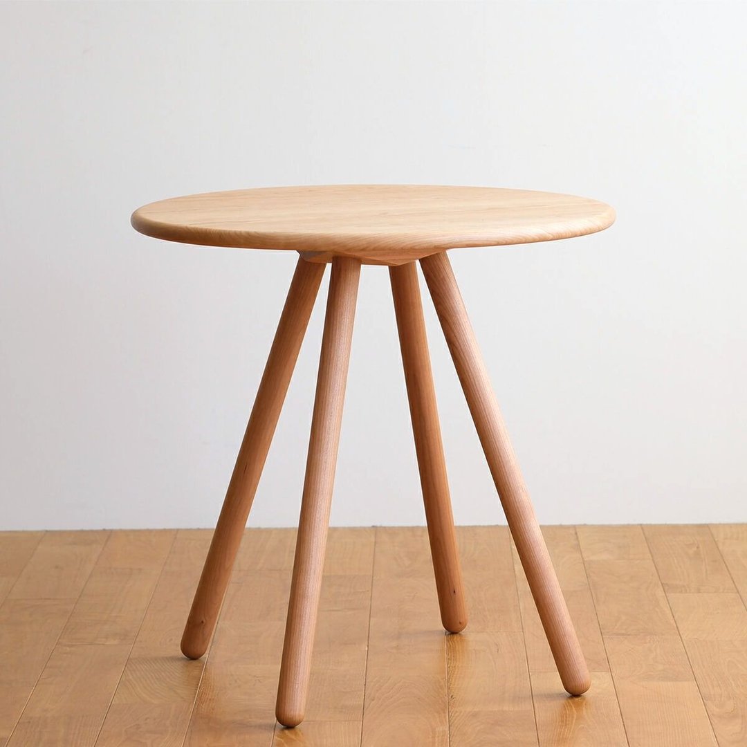 ES | 圆形餐桌 70 (Circle Table 70) - 餐桌/书桌 - 木头 
