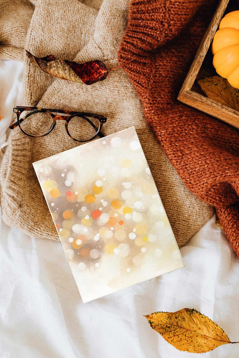 【体验】台中油画体验课程/微光闪闪/台中画室 - 插画/绘画/写字 - 棉．麻 