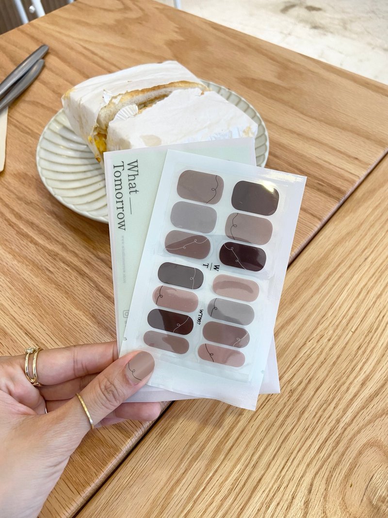 一贴即用。指甲贴。裸色曲线。无毒无害无味 - 其他 - 其他材质 多色