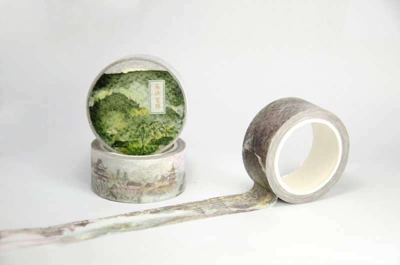 surenzhai食货志和纸胶带  苏城故事-苏城览胜 - 纸胶带 - 纸 灰色