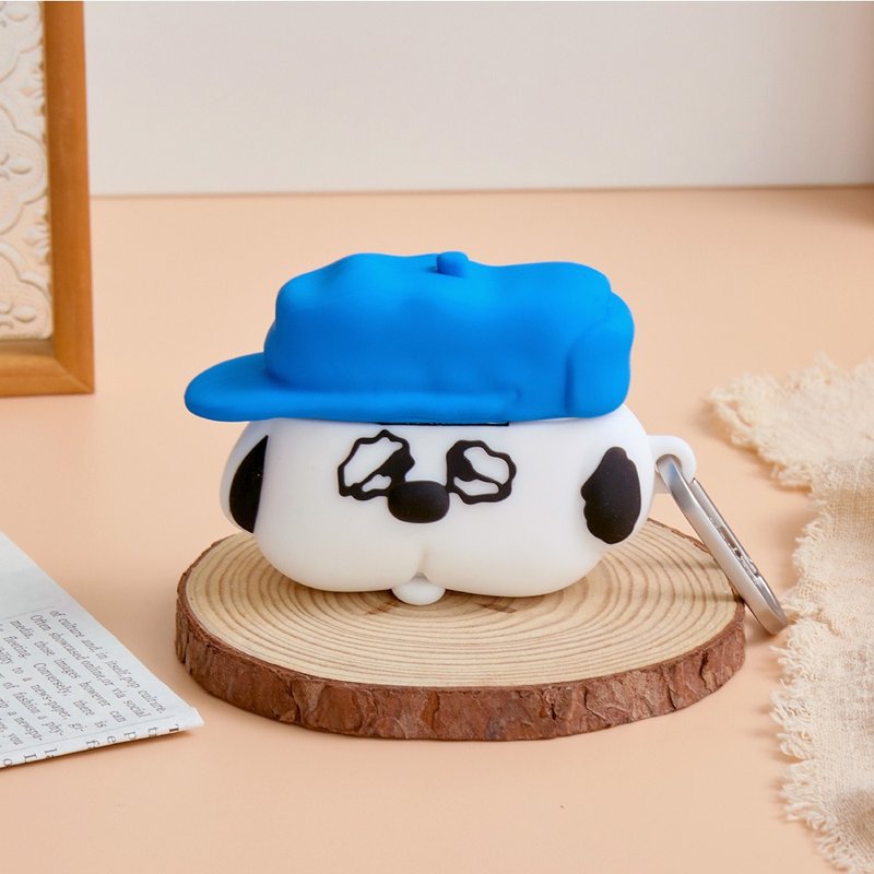 SNOOPY史努比大头欧拉夫立体AirPods保护套 - 耳机收纳 - 硅胶 多色